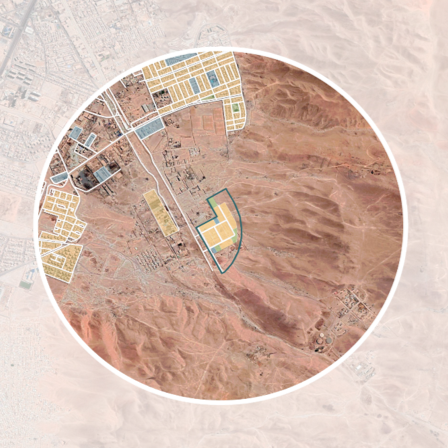 Mapa de ubicación Ex Enami, Alto Hospicio