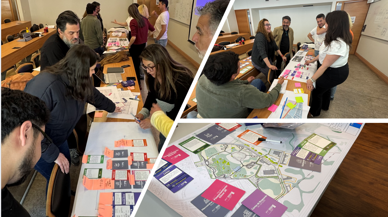 Imágenes de talleres con la Caja de Herramientas